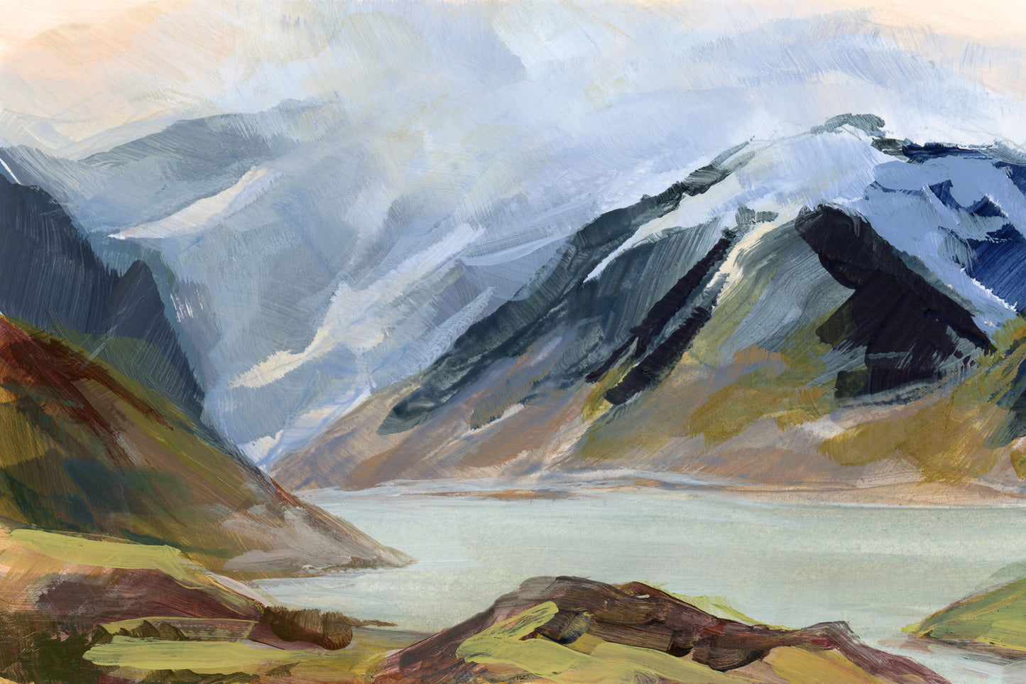 "Getting Glimpses of the Thoughts of God" - Print