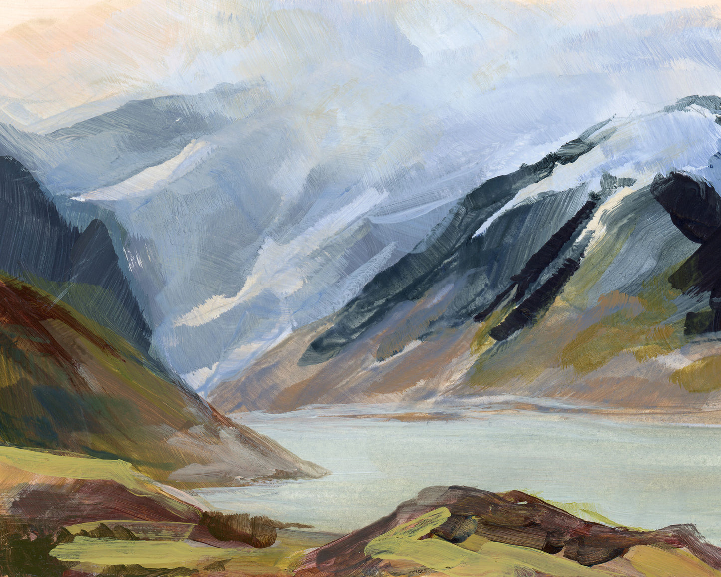"Getting Glimpses of the Thoughts of God" - Print