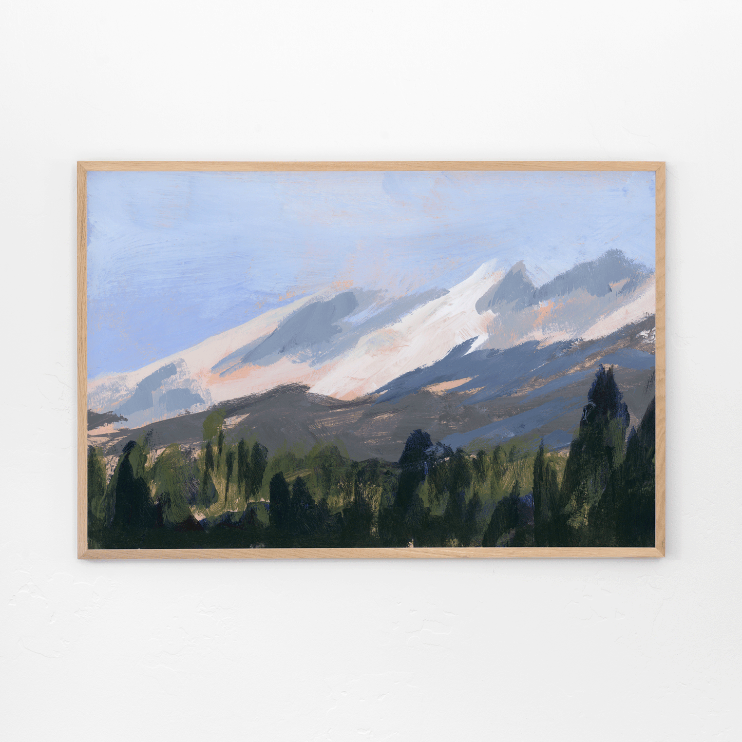 "Steeping In Blue Skies" - Print