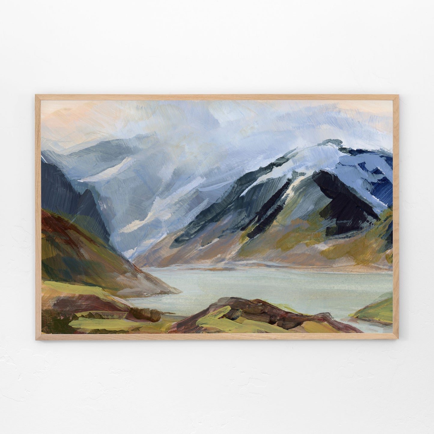 "Getting Glimpses of the Thoughts of God" - Print