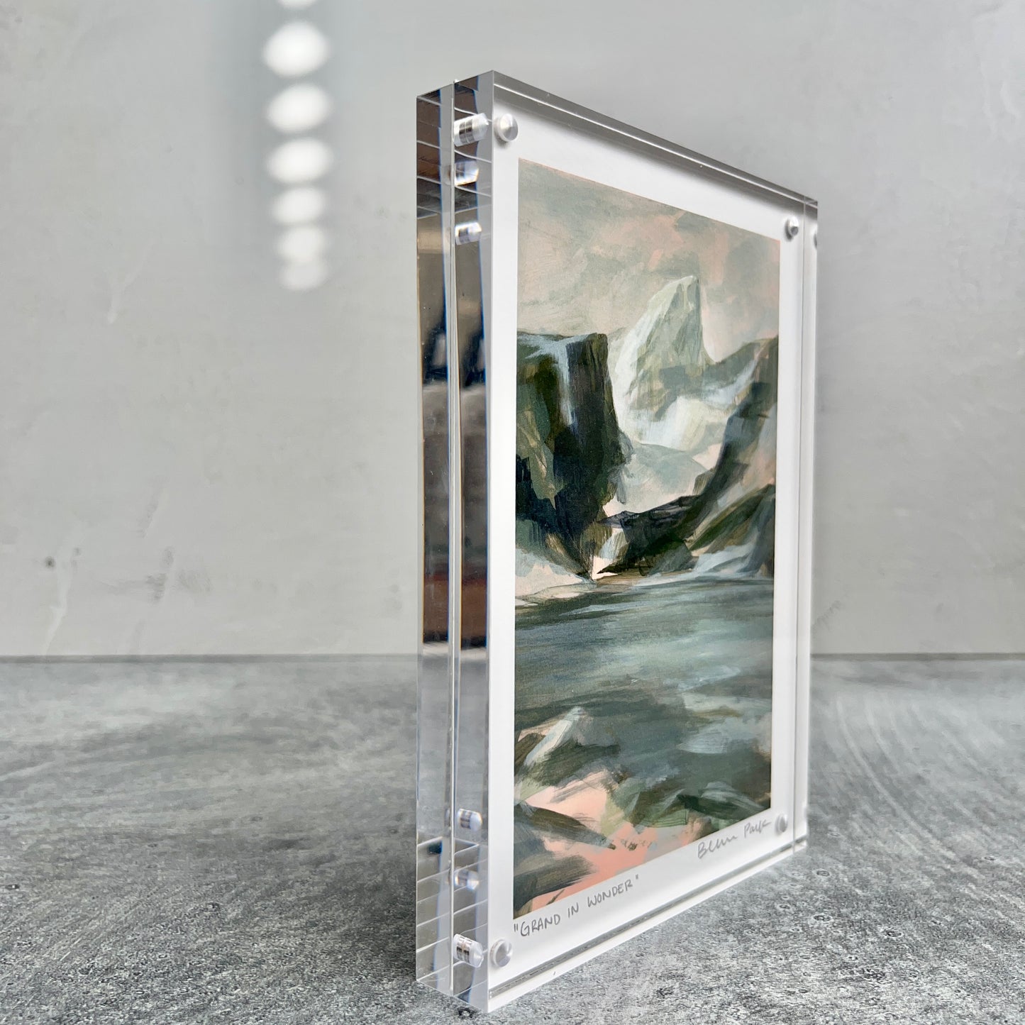 "Grand in Wonder" Framed 4x6 Print