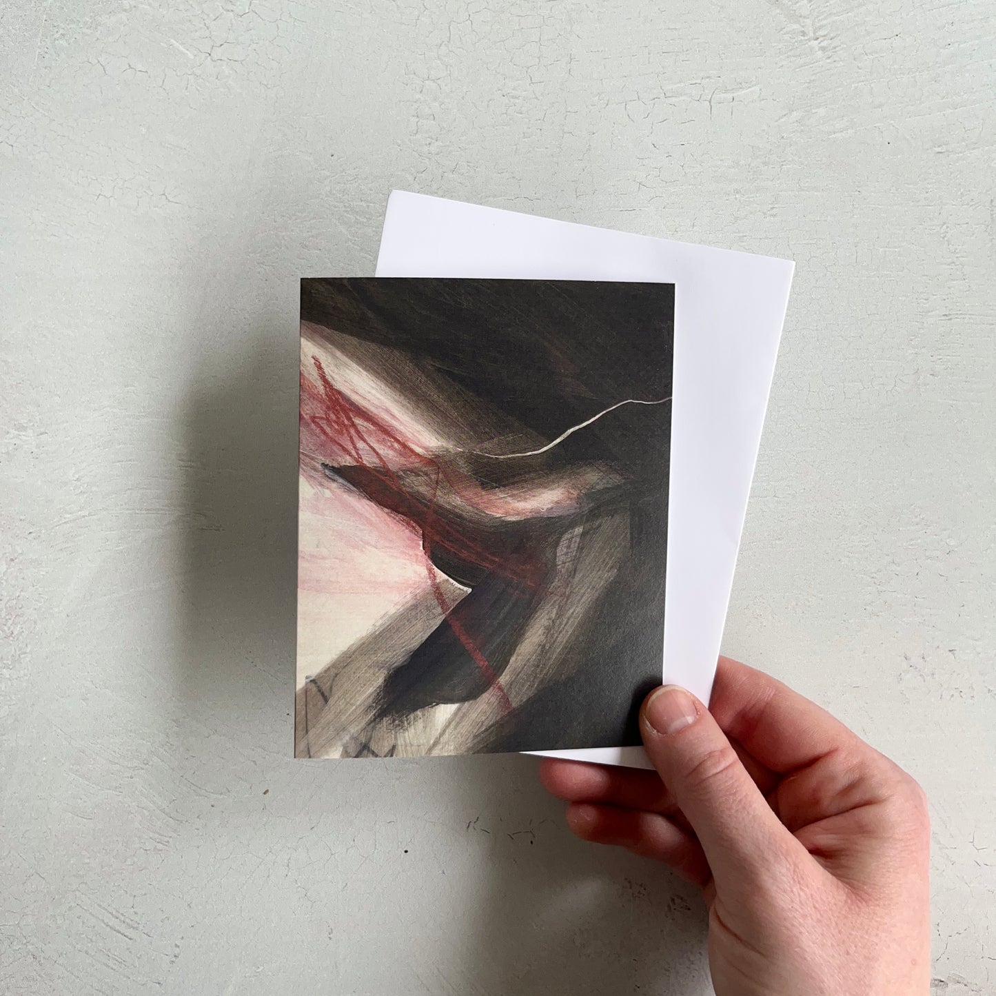 "Through Death" Greeting Card