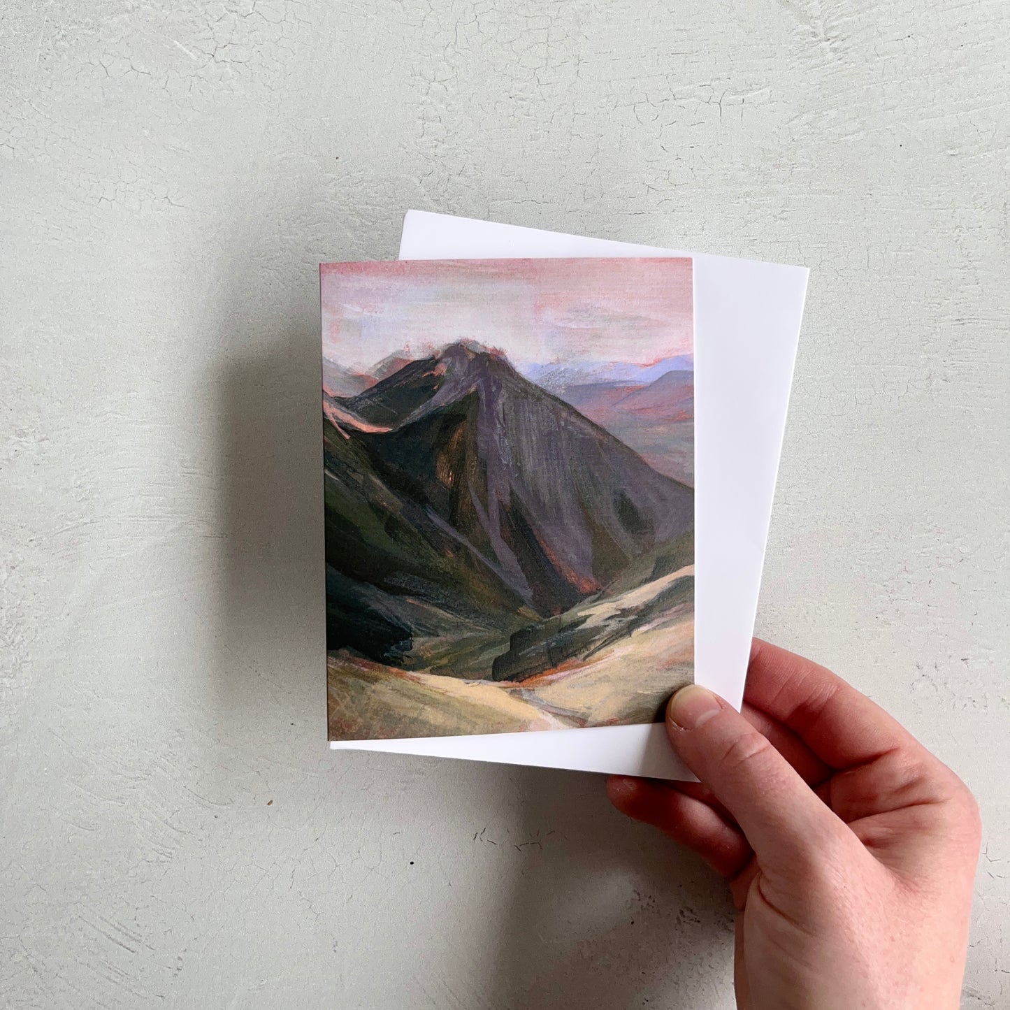"Out of the Valley" Greeting Card