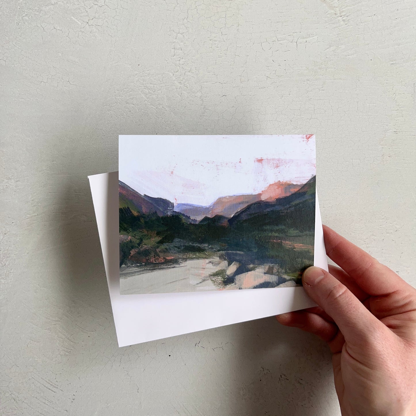 "Evening Earth" Greeting Card