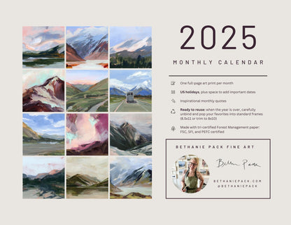 2025 Calendar