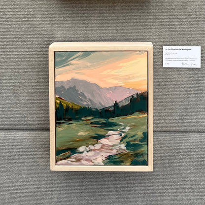 "In the Flush of the Alpenglow"